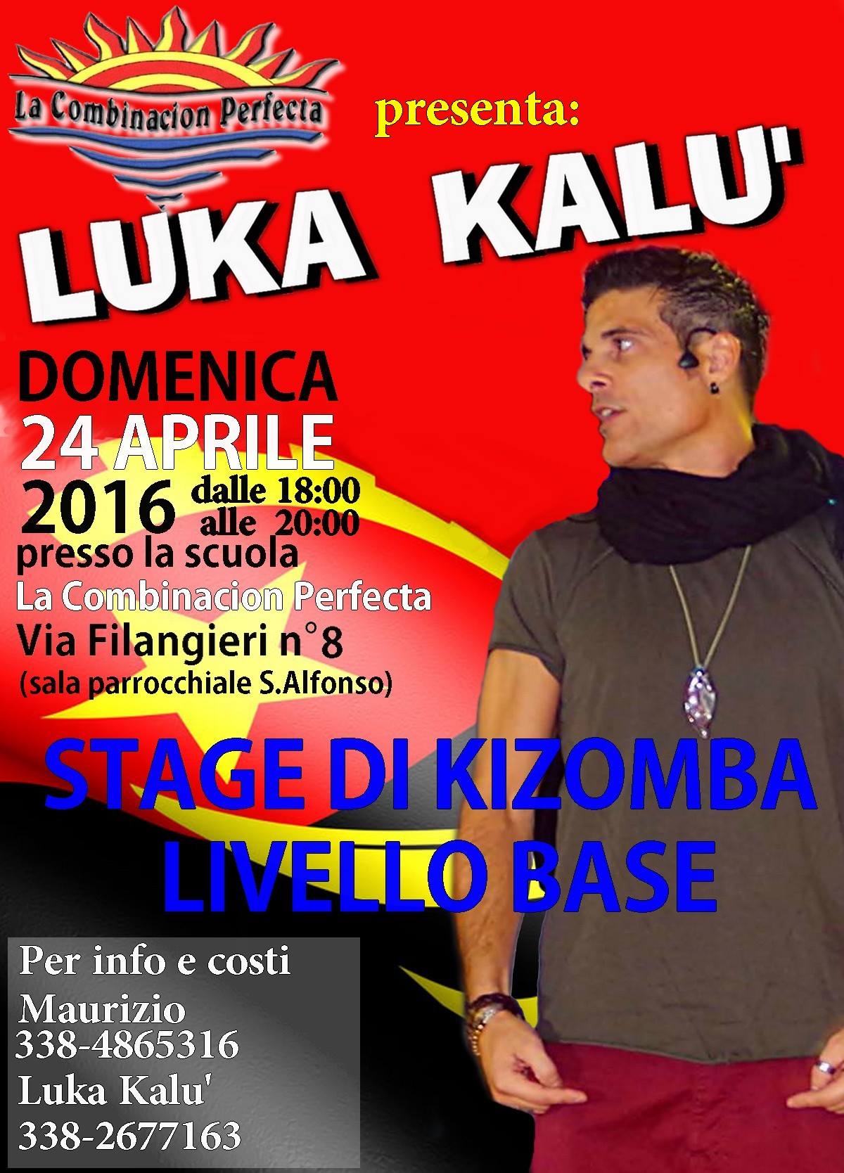 Stage Di Kizomba Base Con Kalu'