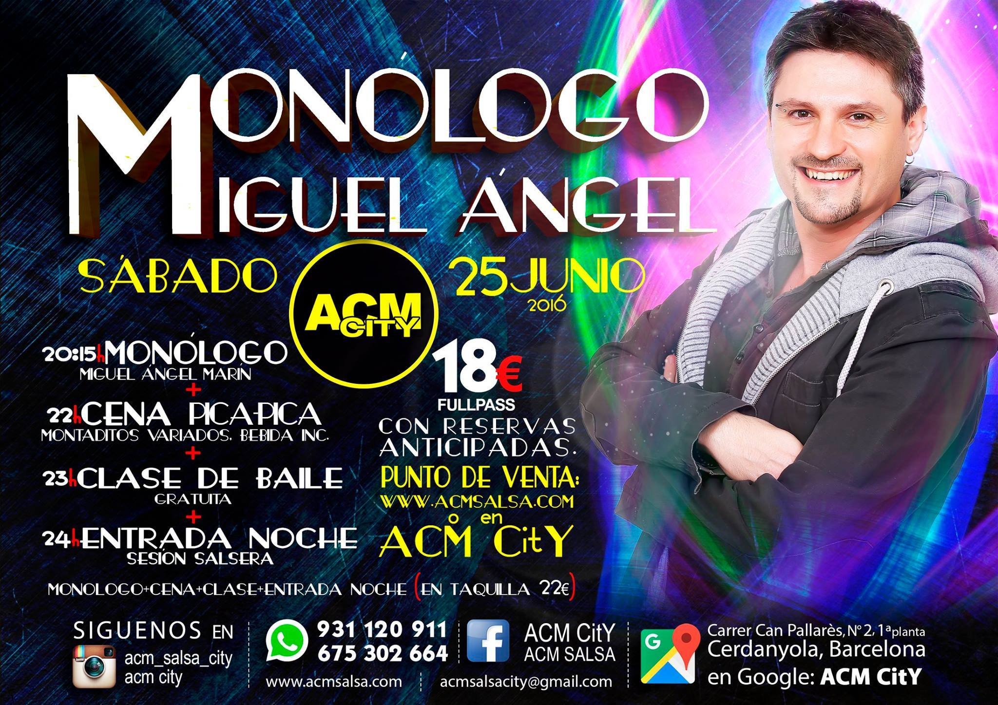 Monologue with MIGUEL ÁNGEL MARIN