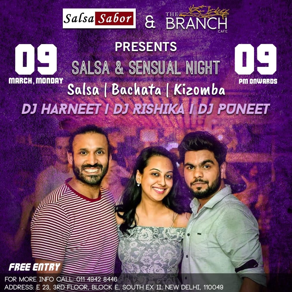 Holi Special! Salsa and Sensual Night by Salsa Sabor