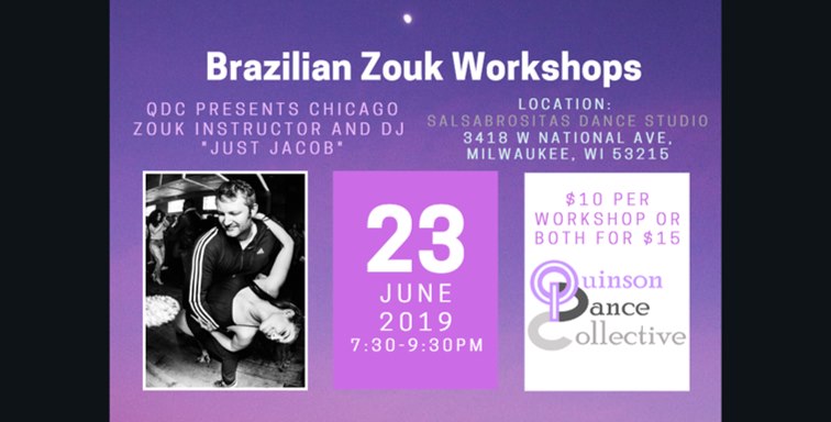 Milwaukee Brazilian Zouk Workshops with QDC & Future Zouk