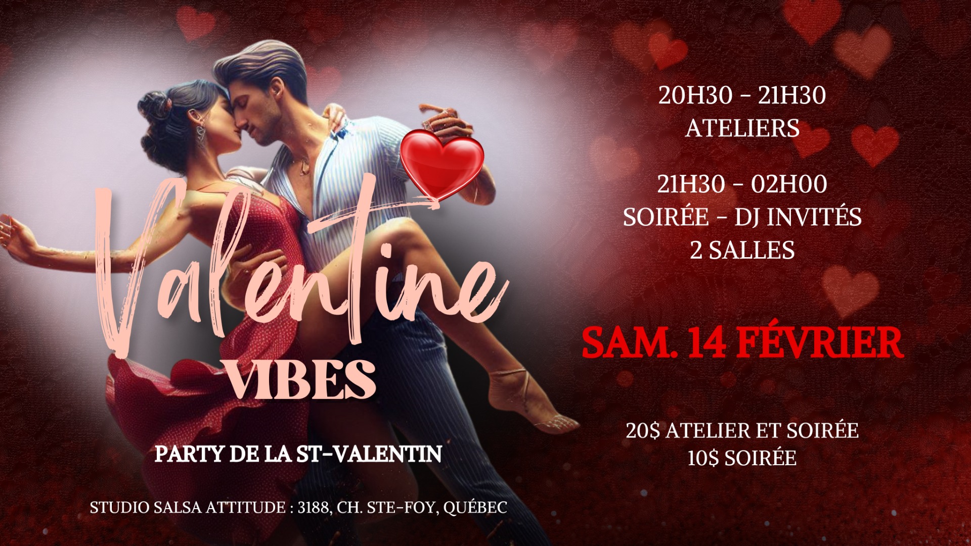 VALENTINE VIBES Party de la St-Valentin