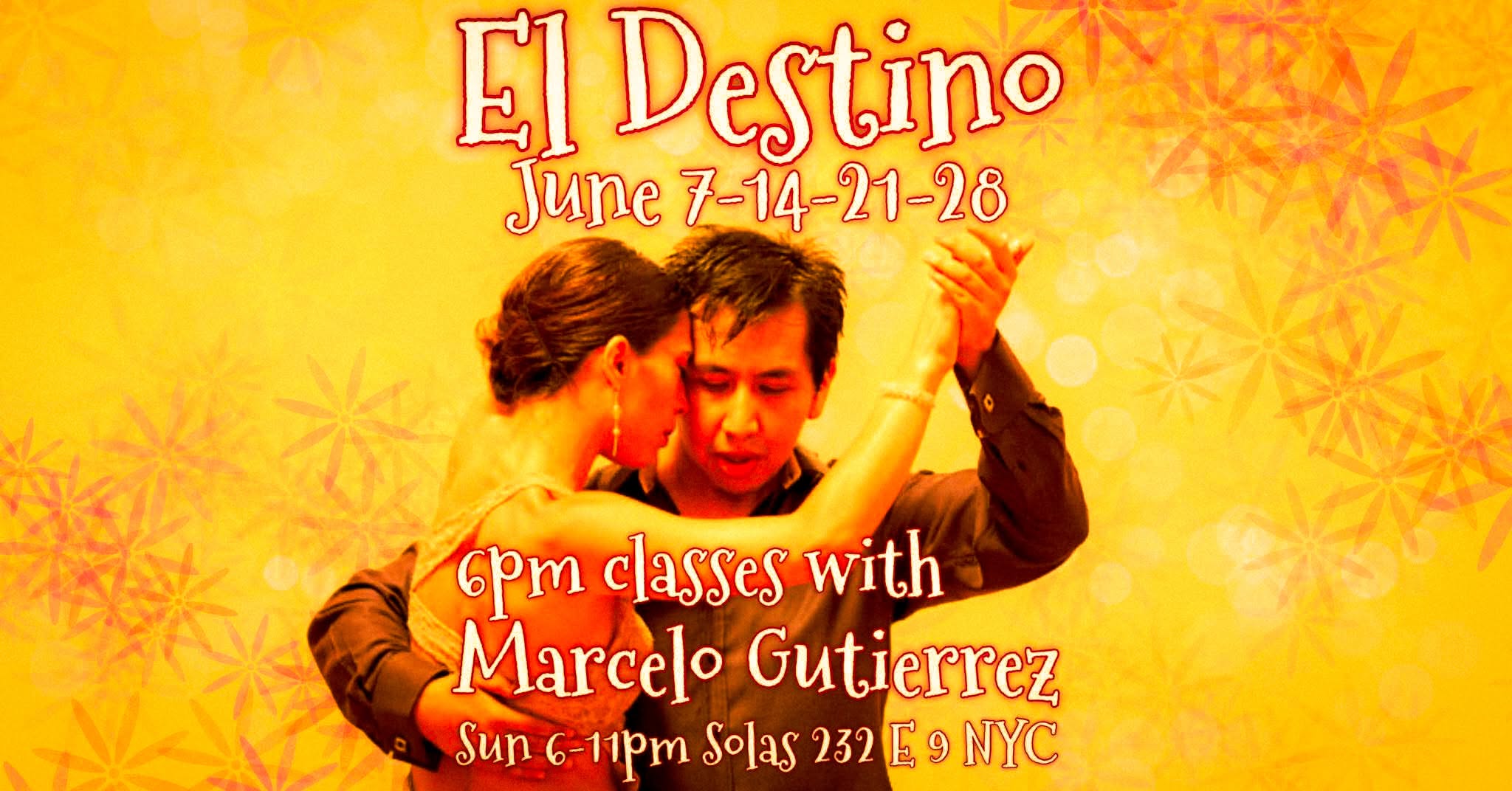 El Destino with Marcelo's Final Togetherness Class: In the Milonga!
