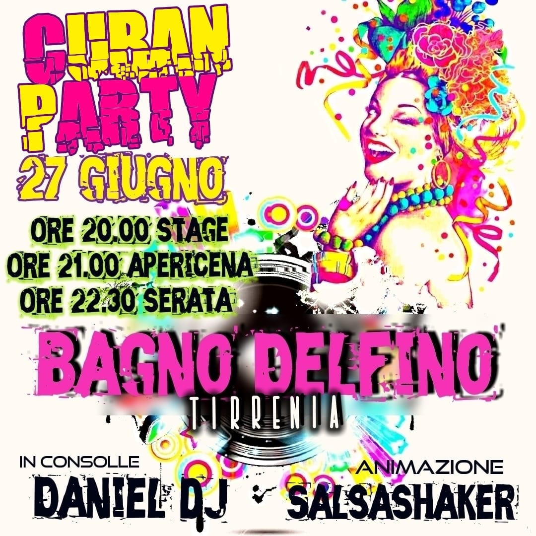 Party Caraibico Bagno Delfino