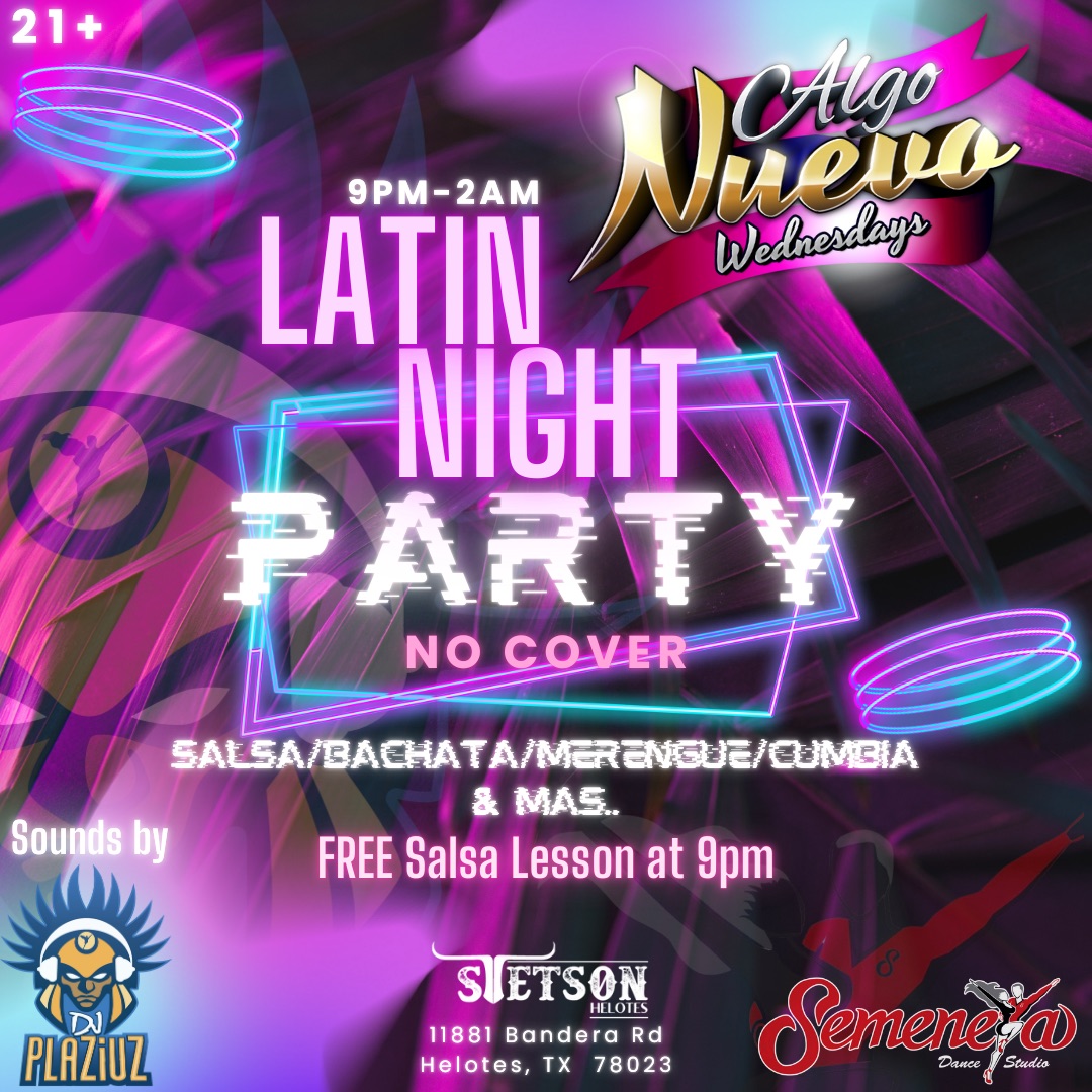 FREE Salsa Bachata Lesson & Latin Night Party