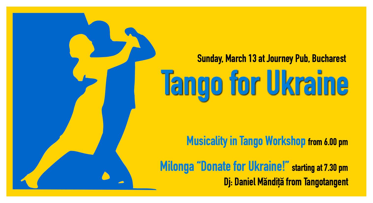 Tango for Ukraine - Dance and donate for Ukraine!
