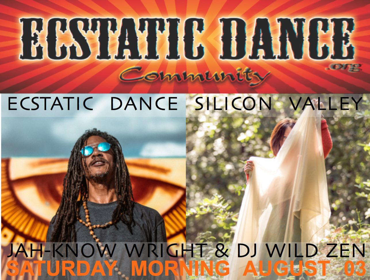 Wendy Marie & Jah-Know Wright • Ecstatic Dance Silicon Valley