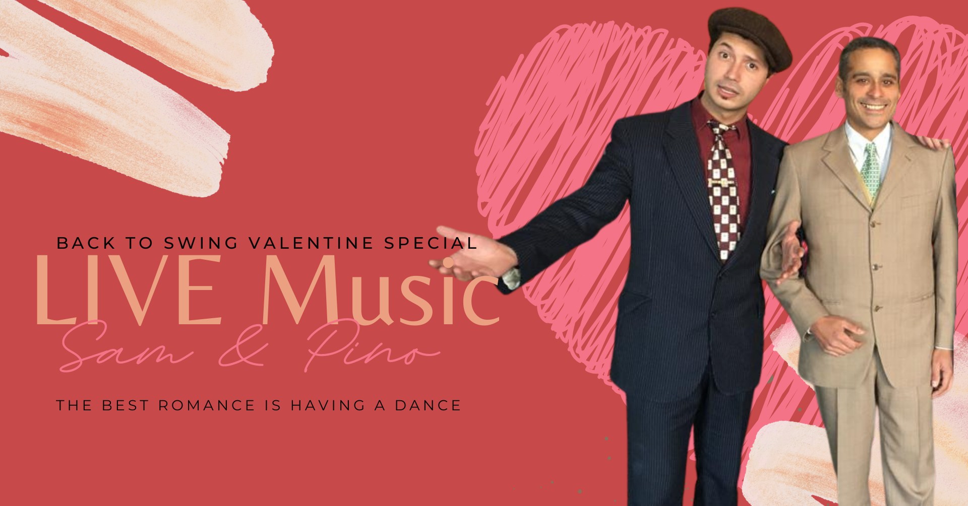 Back to Swing Valentine Special - Drop-in Lindy Hop Class & LIVE Music TBA