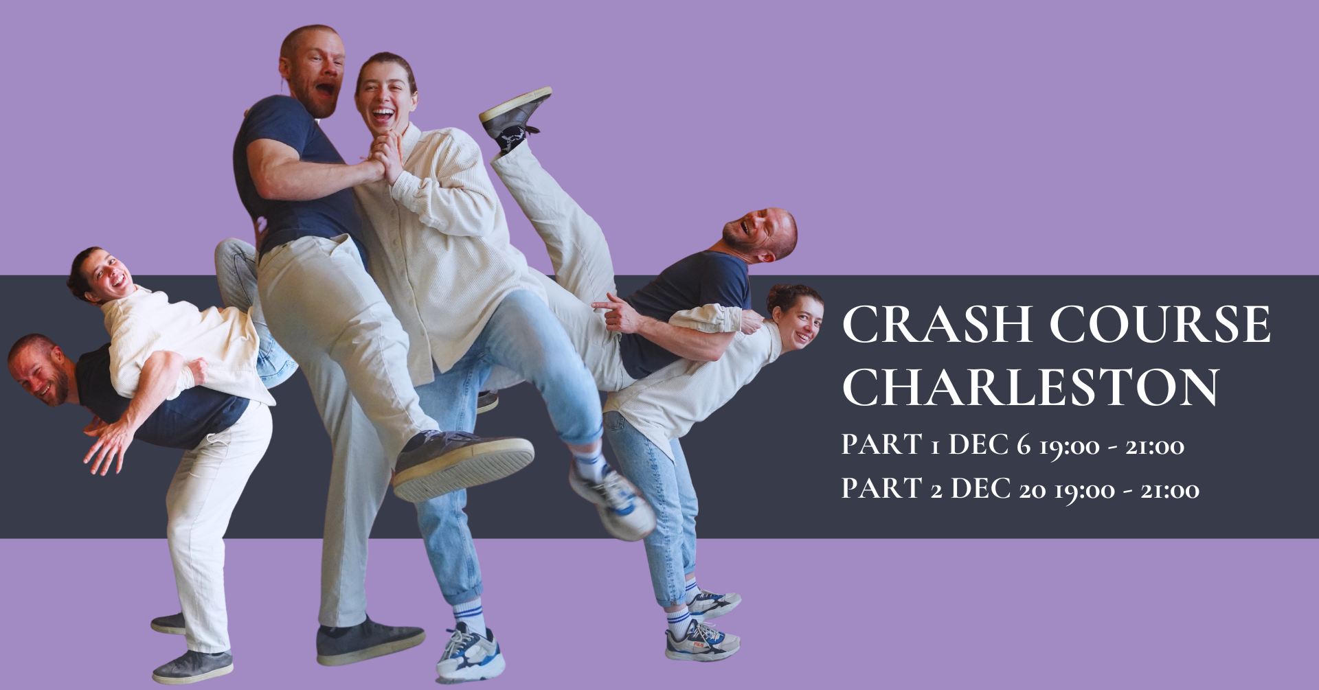 CRASH COURSE CHARLESTON PART 2 DECEMBER 2024