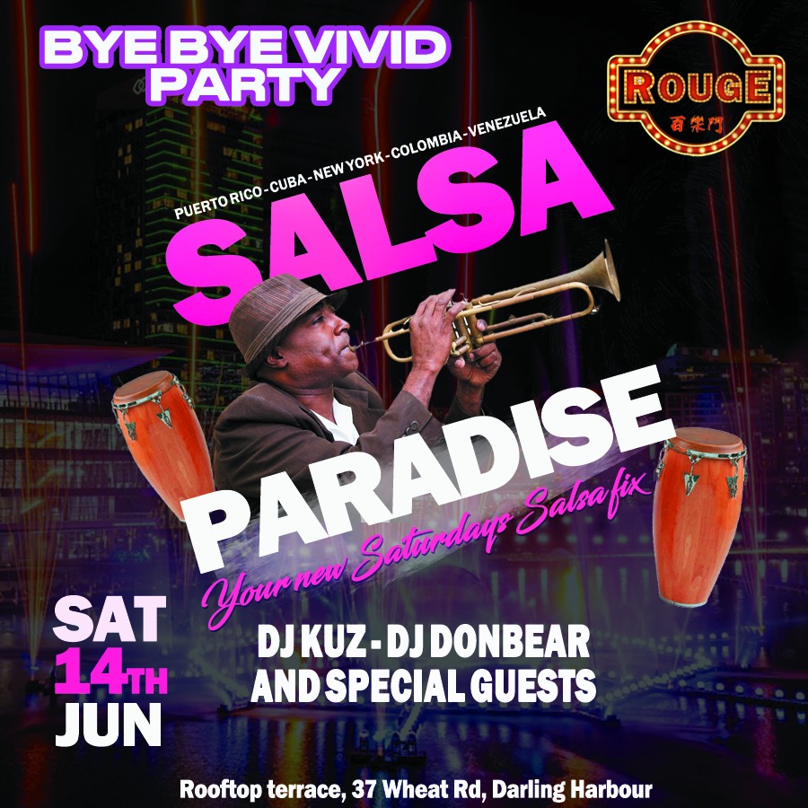🏝SALSA PARADISE🏝ROUGE - DARLING HARBOUR