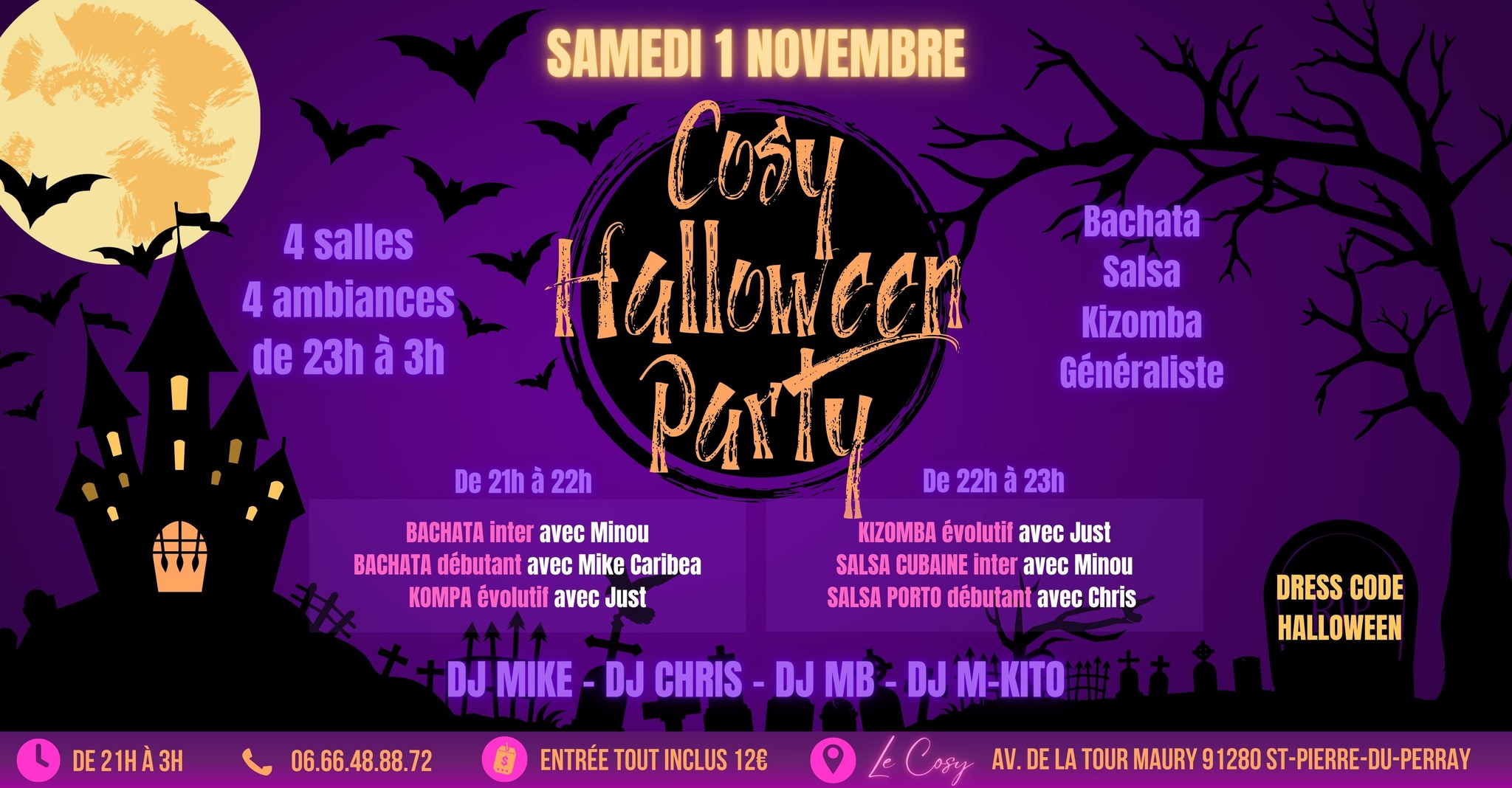 Cosy Latino Halloween - 1 Novembre 2025
