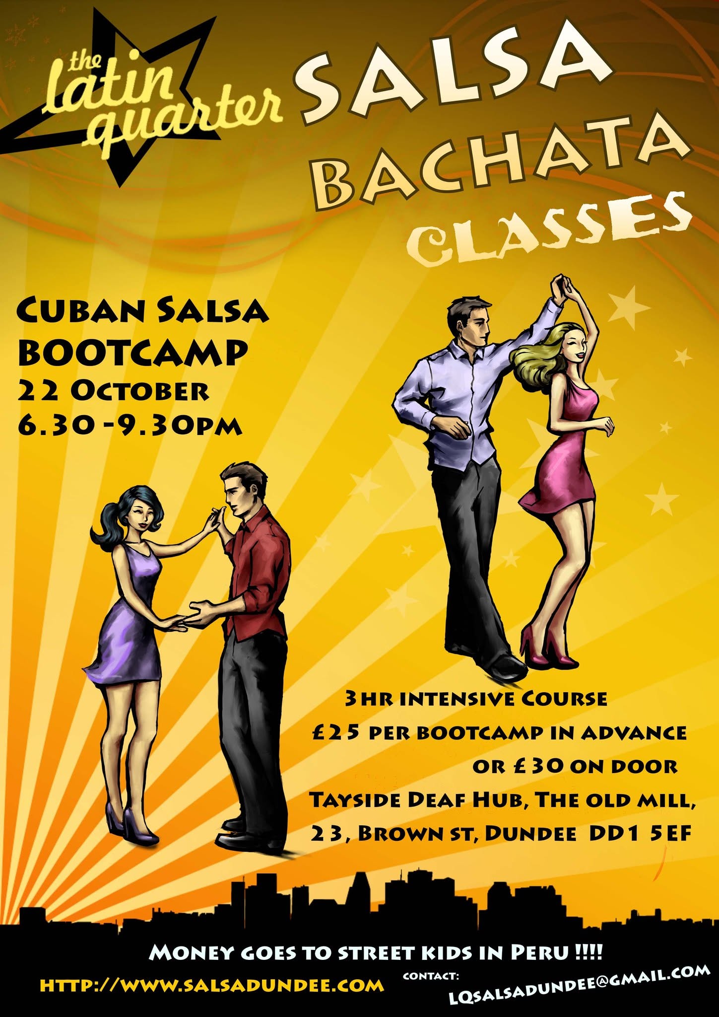 Cuban Salsa Bootcamp- Thursday 22nd Oct @ The Deaf HUb