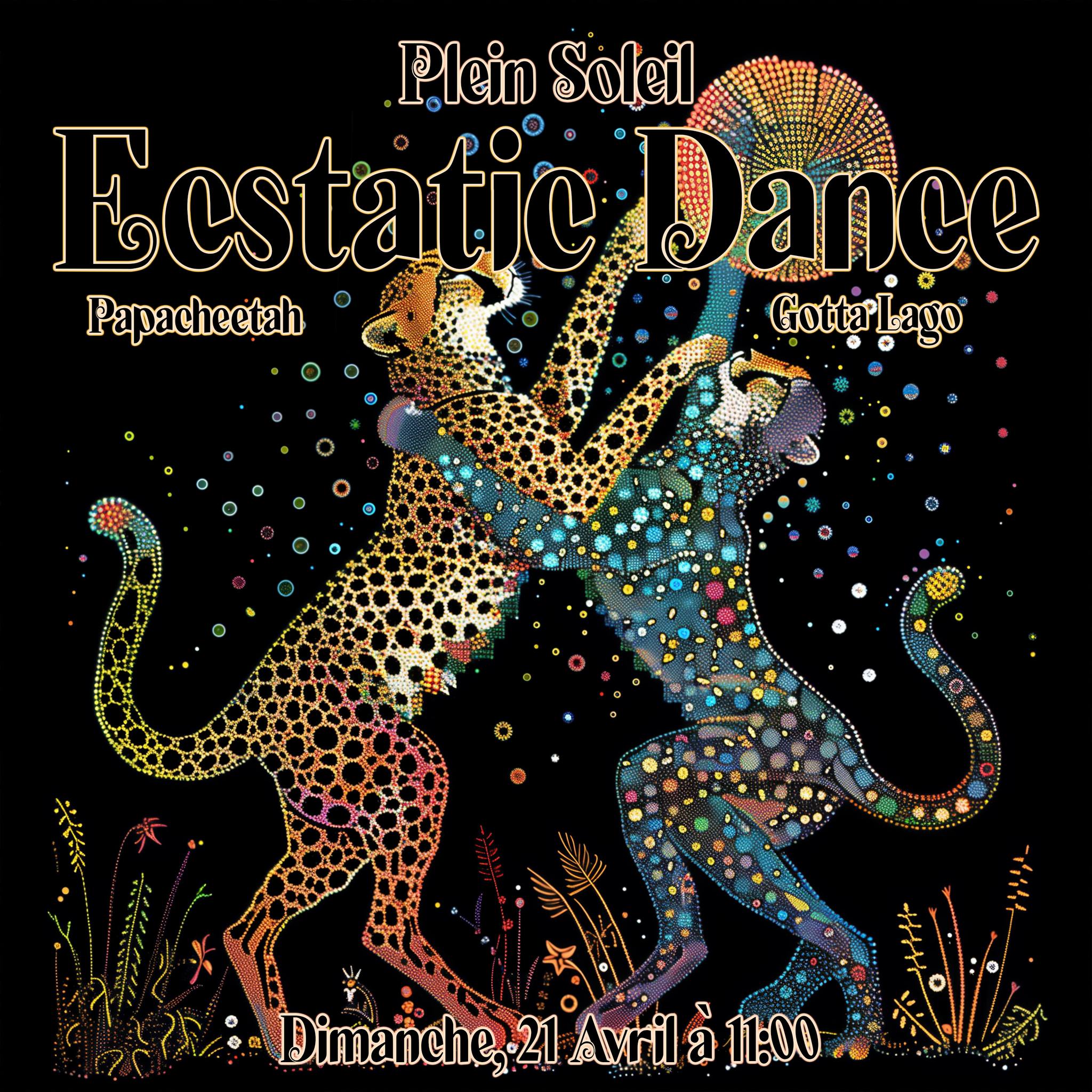 Ecstatic MORNING Dance & Potluck โ PapaCheetah & Gotta Lago