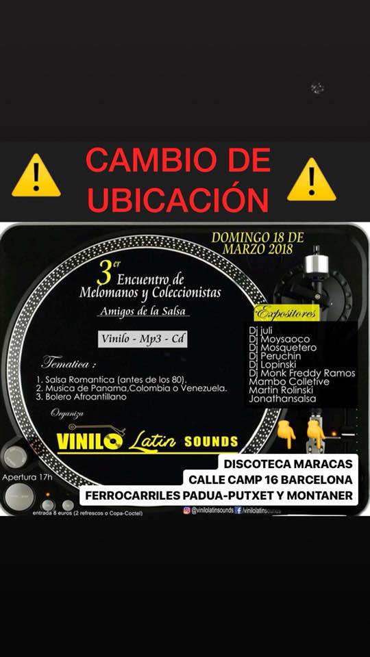 3er Encuentro de Melomanos y Coleccionistas Amigos de La Salsa