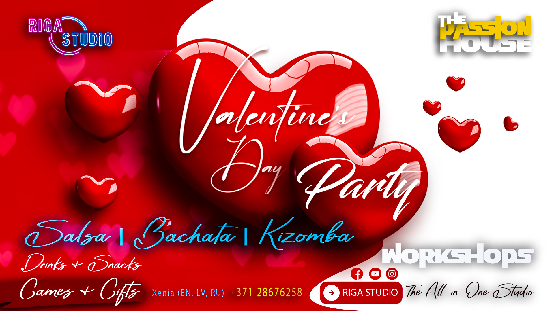 Valentine's Day Workshop & Party Games & Gifts