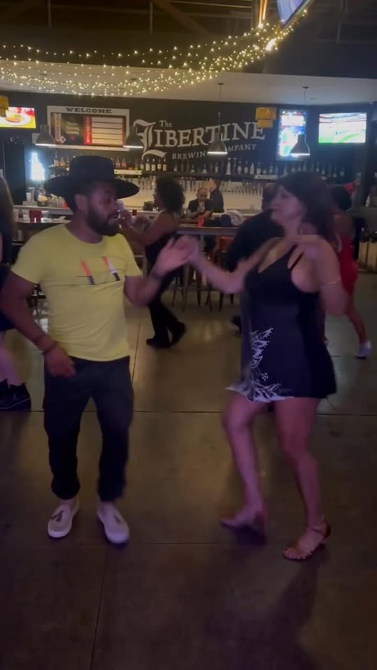 Salsa Sunday with Liliana at Libertine.and dj Michallangelo π π