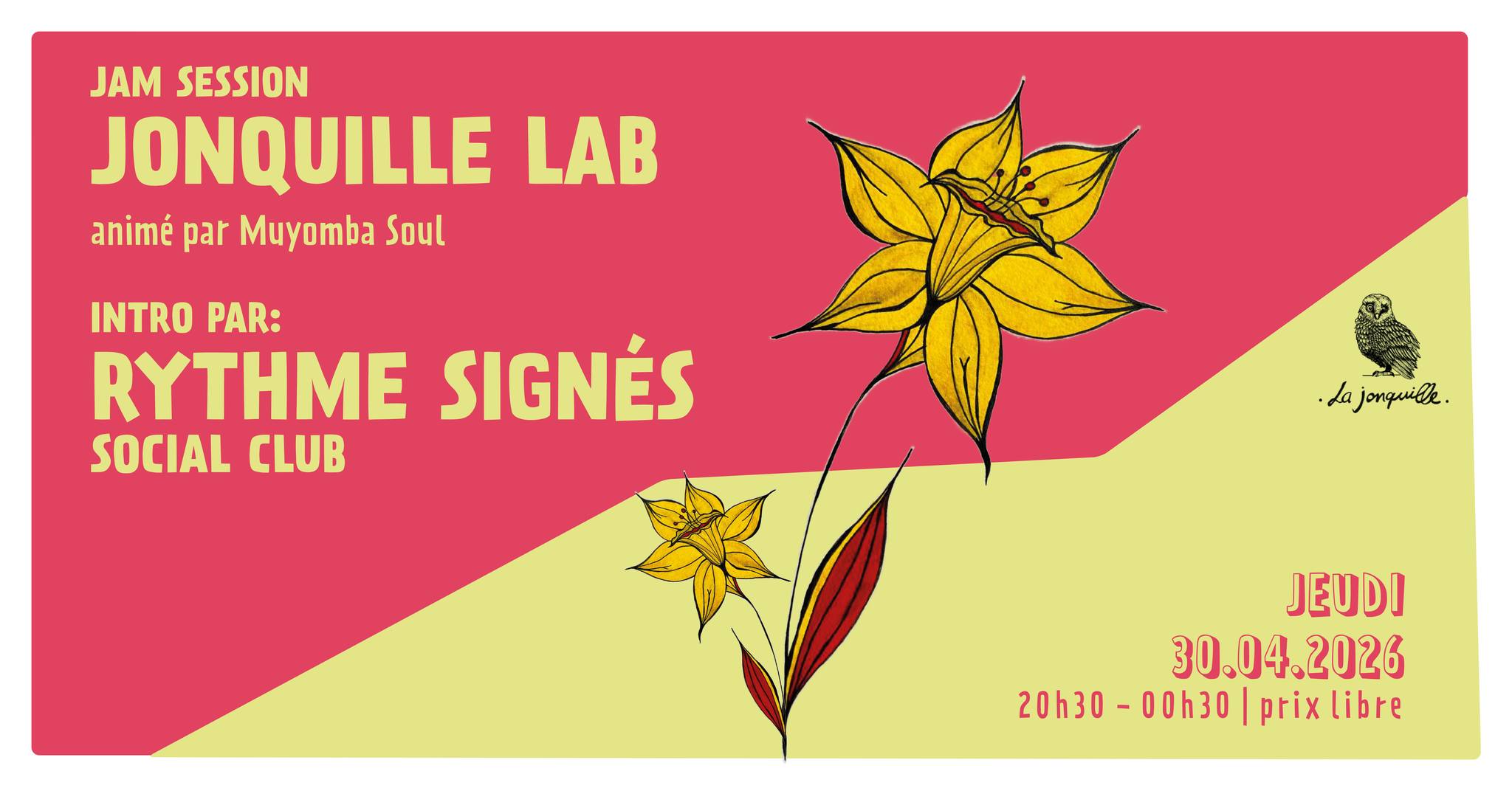 JONQUILLE LAB - JAM SESSION Intro par Rythmes Signรฉs Social Club
