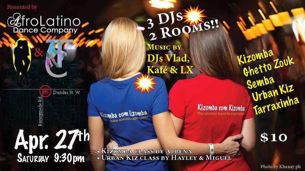 Kizomba com Kizomba (com Urban Kiz)