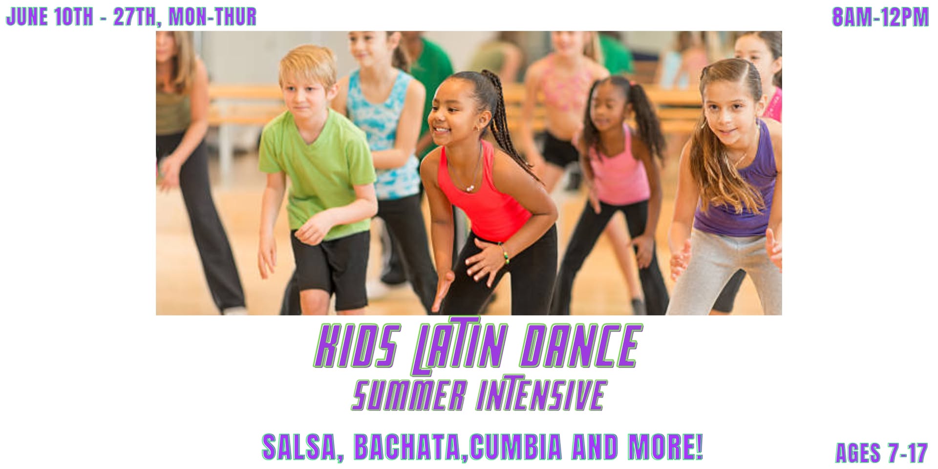 Kids Latin Dance Summer Intensive