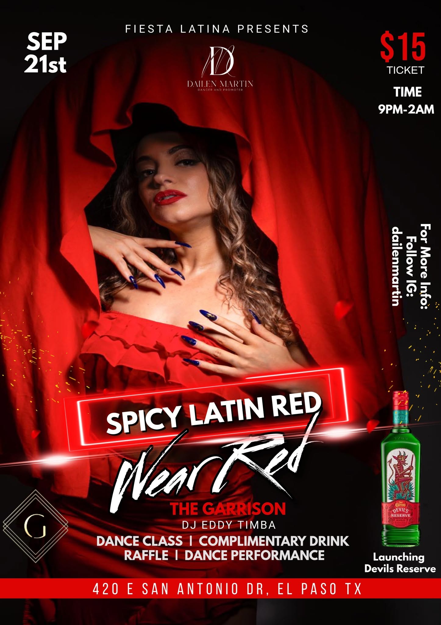 💃🏻Spicy Latin Red♥️