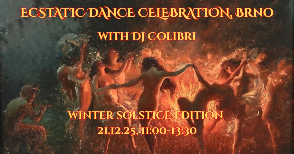 Ecstatic Dance Celebration, Brno with Dj Colibri. Sun morning Dance to welcome the Winter Solstice