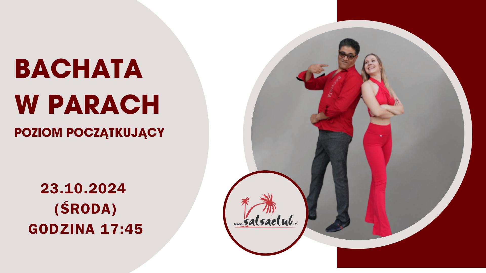 Bachata w parach P0 z Ricardo i Moniką