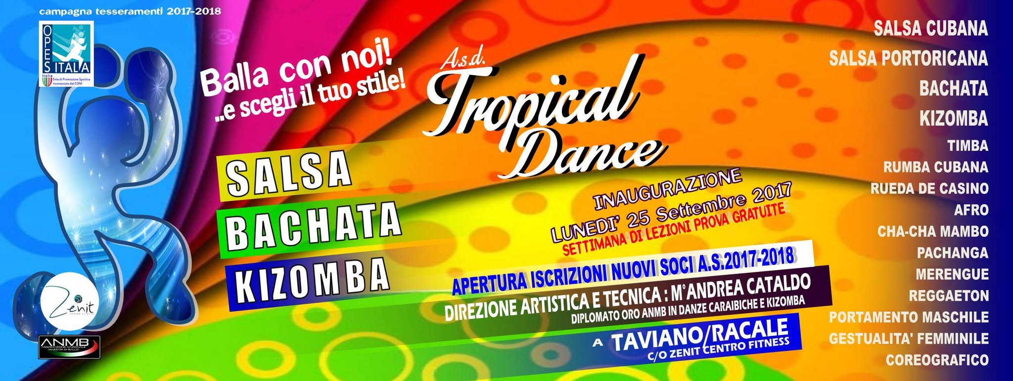 ☆ Tropical Dance ☆ nuovi corsi di salsa, bachata e kizomba