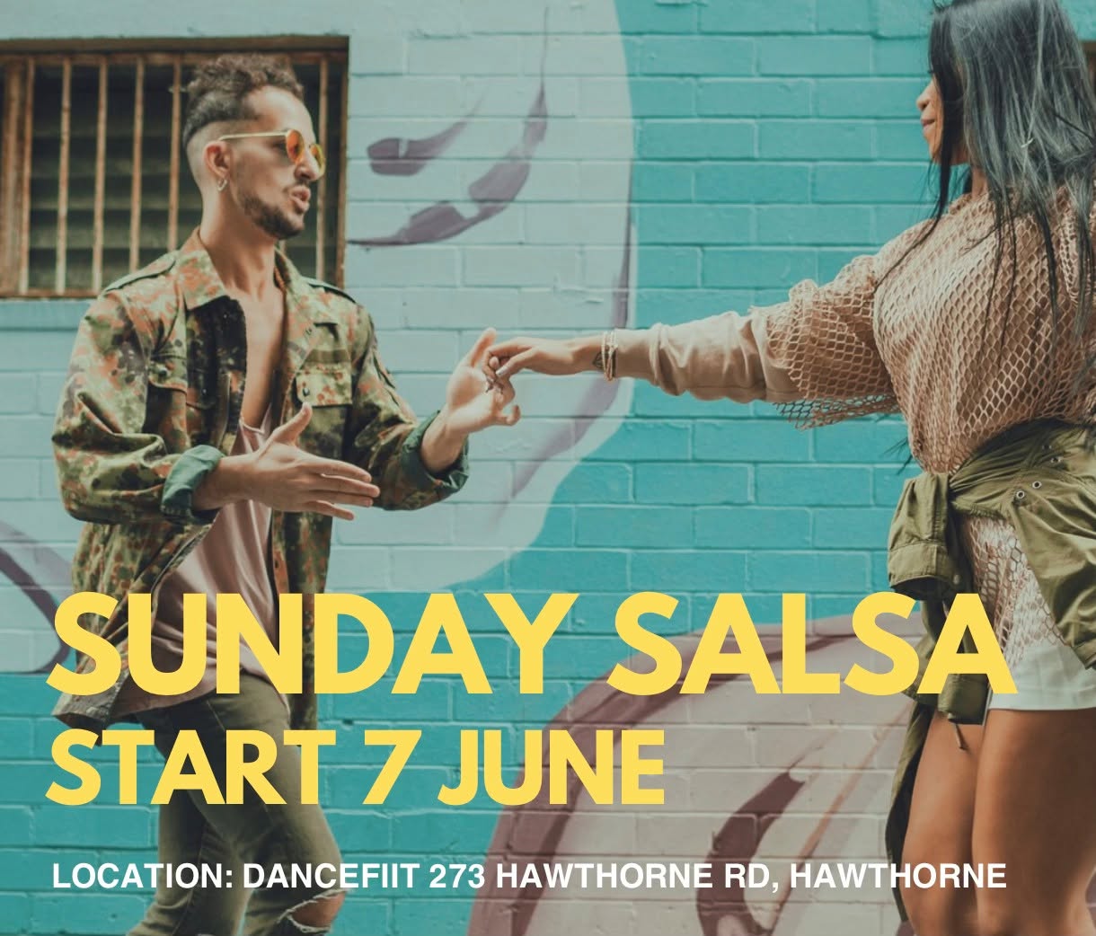 2026 Beginners Salsa PARTNER - 4 Weeks Course Start SUNDAY 7 JUNE - Thursdays