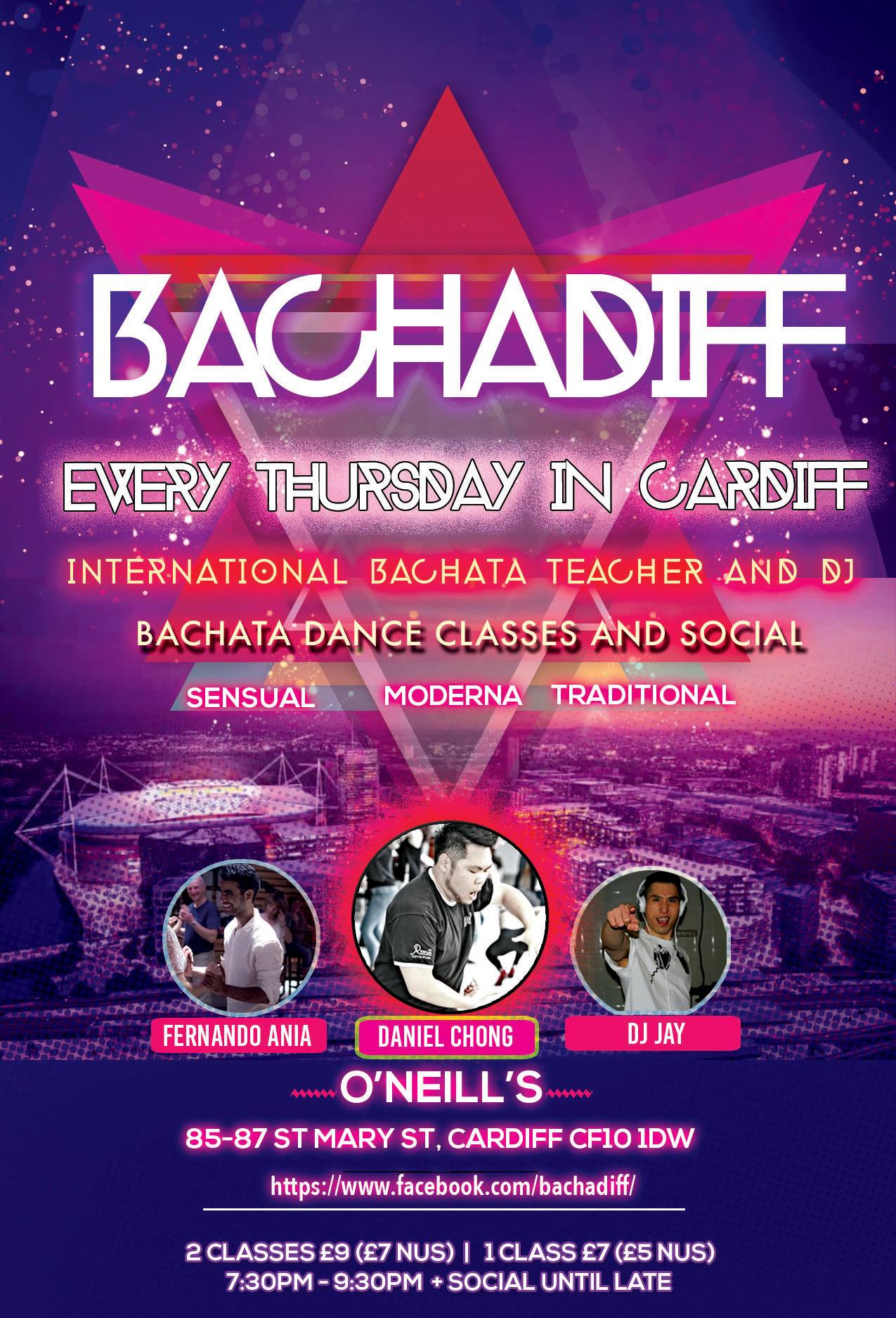 BachaDiff Bachata Classes party 1st November