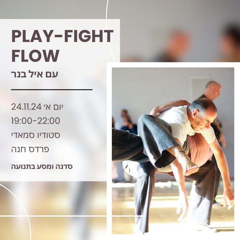 PLAY-FIGHT FLOW סדנה ומסע בתנועה
