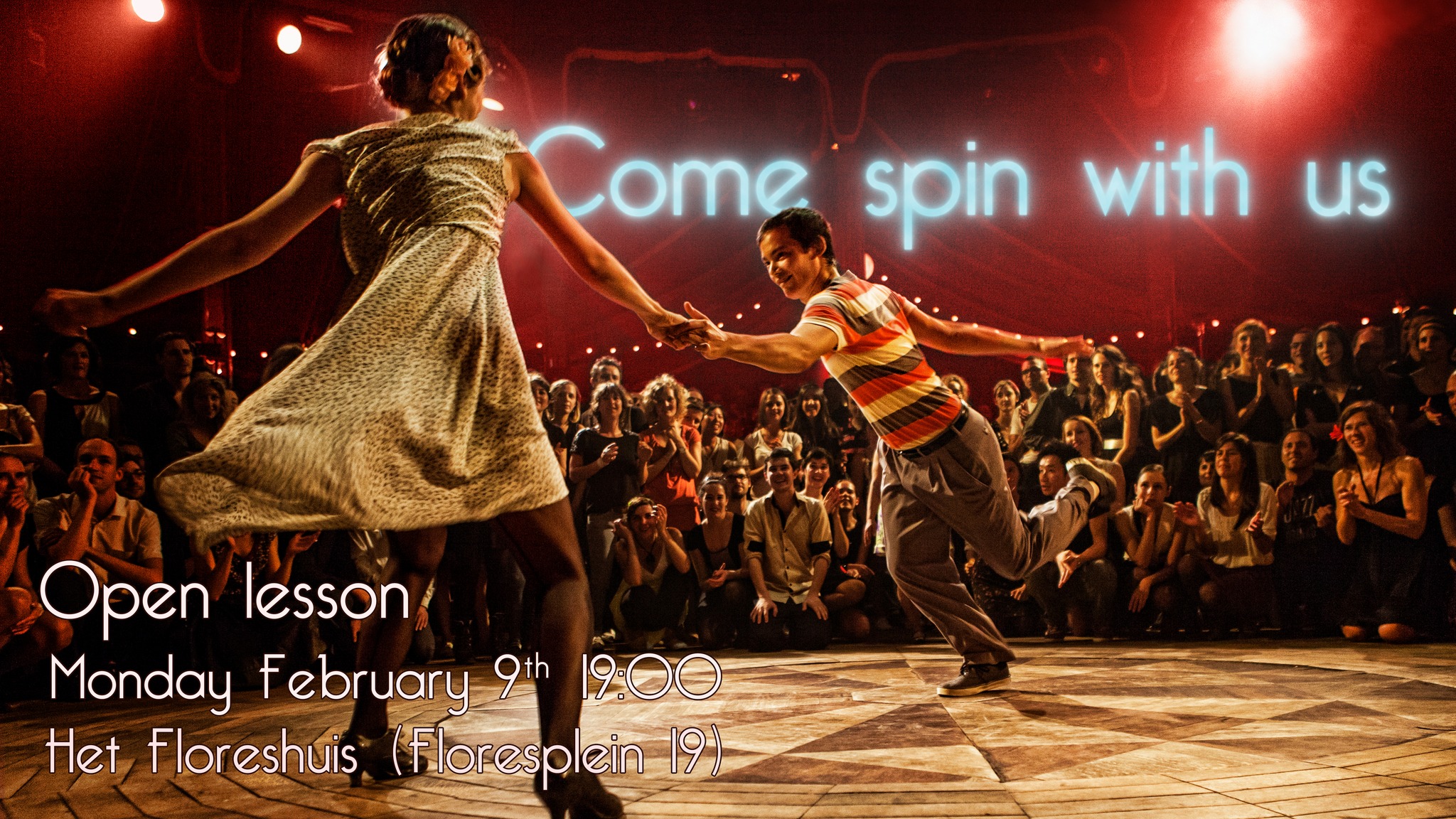 Open lesson Lindy Hop swingdance
