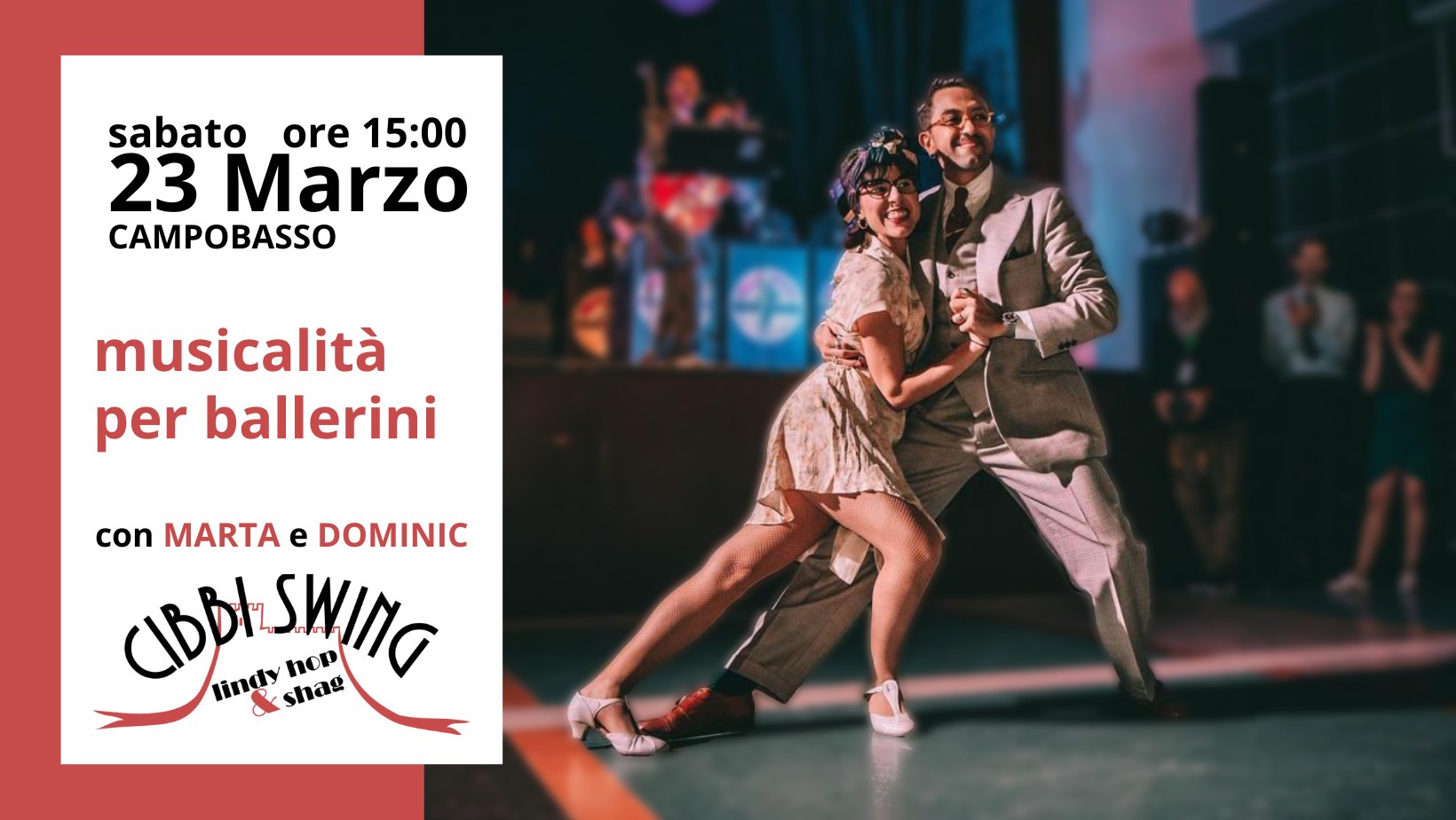 Musicalità per ballerini, con Marta e Dominic!