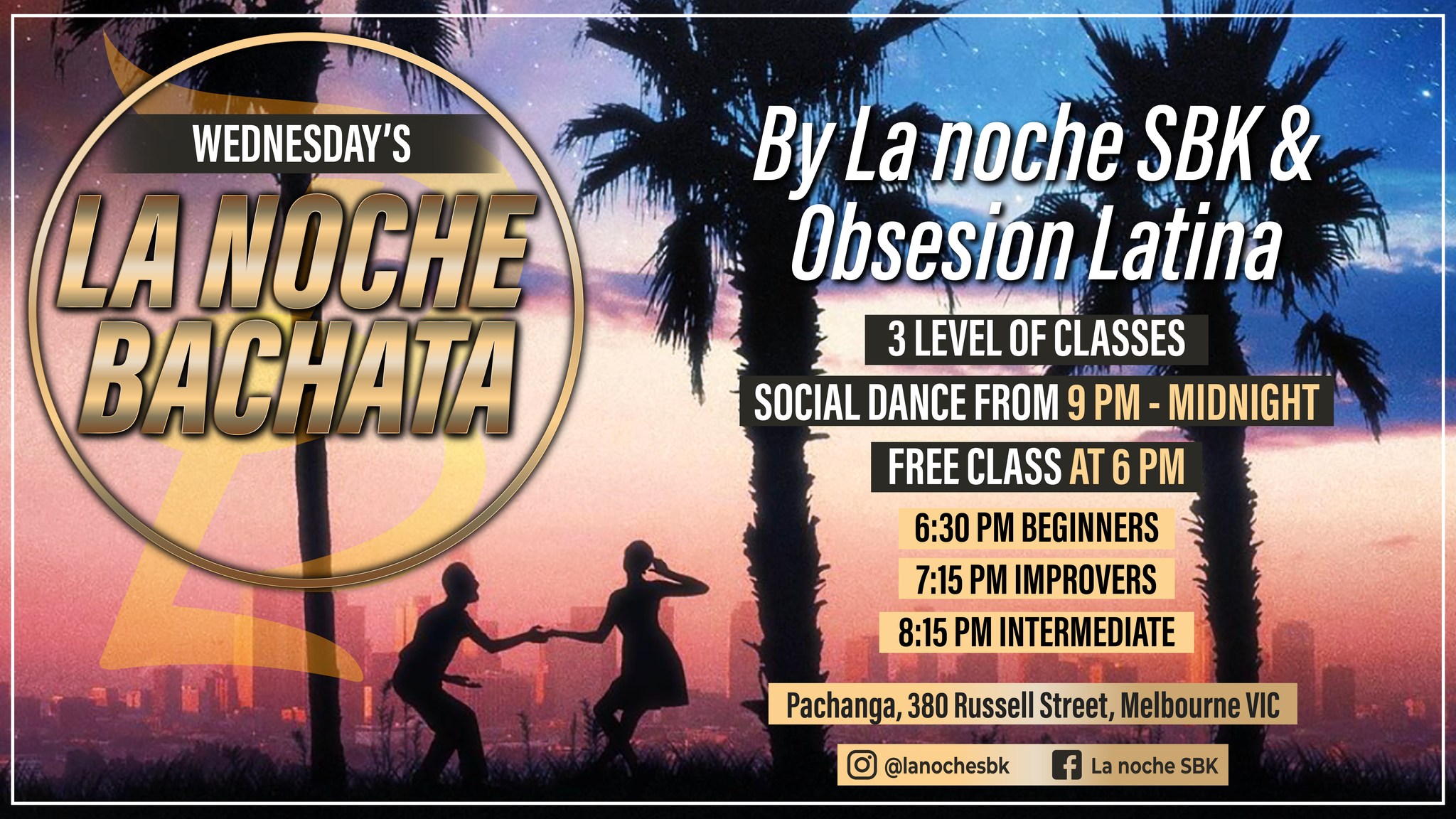 LA NOCHE Bachata Wednesdays