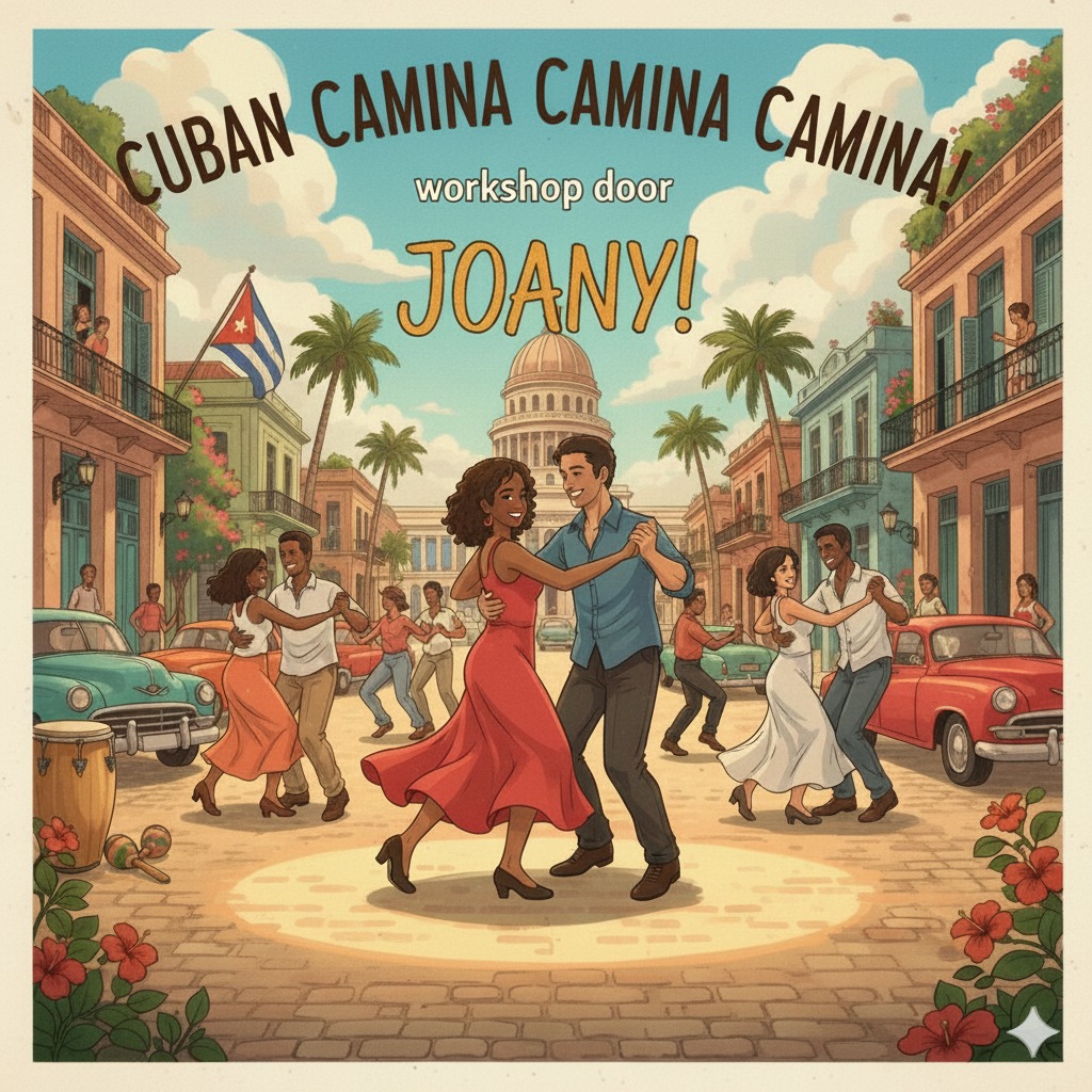 Workshop Cuban Camina Camina Camina! door Joany!