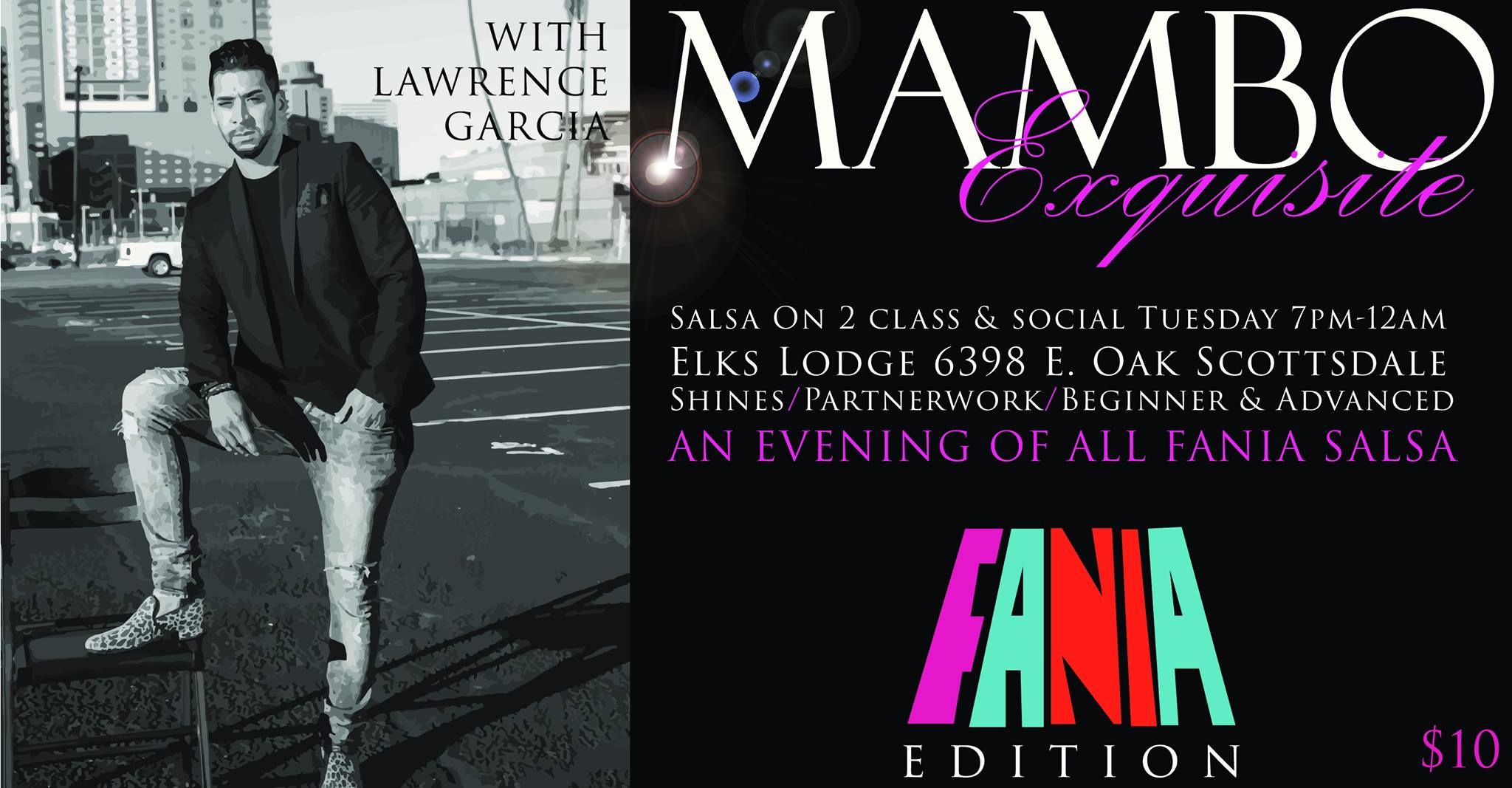 Mambo Exquisite Salsa Class & Social: Fania Edition