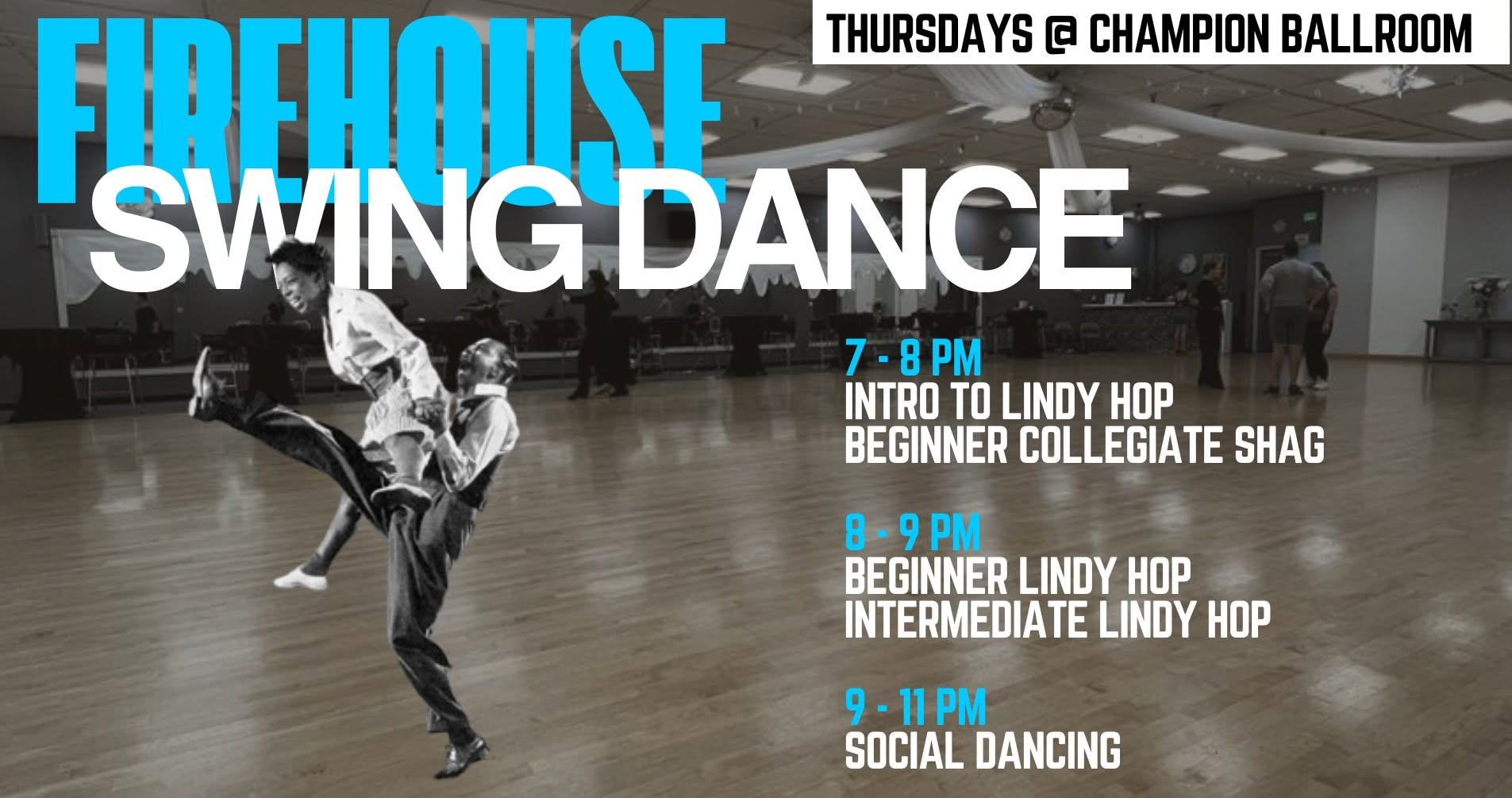 Firehouse Swing Dance- DJ Nights JULY 2026