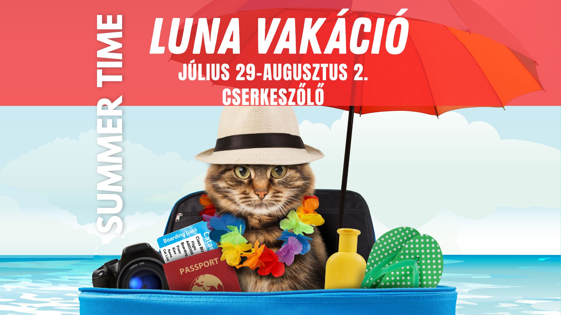 🕶️👙🩴LUNA VAKÁCIÓ 2026 - TÁNCOS NYARALÁS CSERKESZŐLŐN!