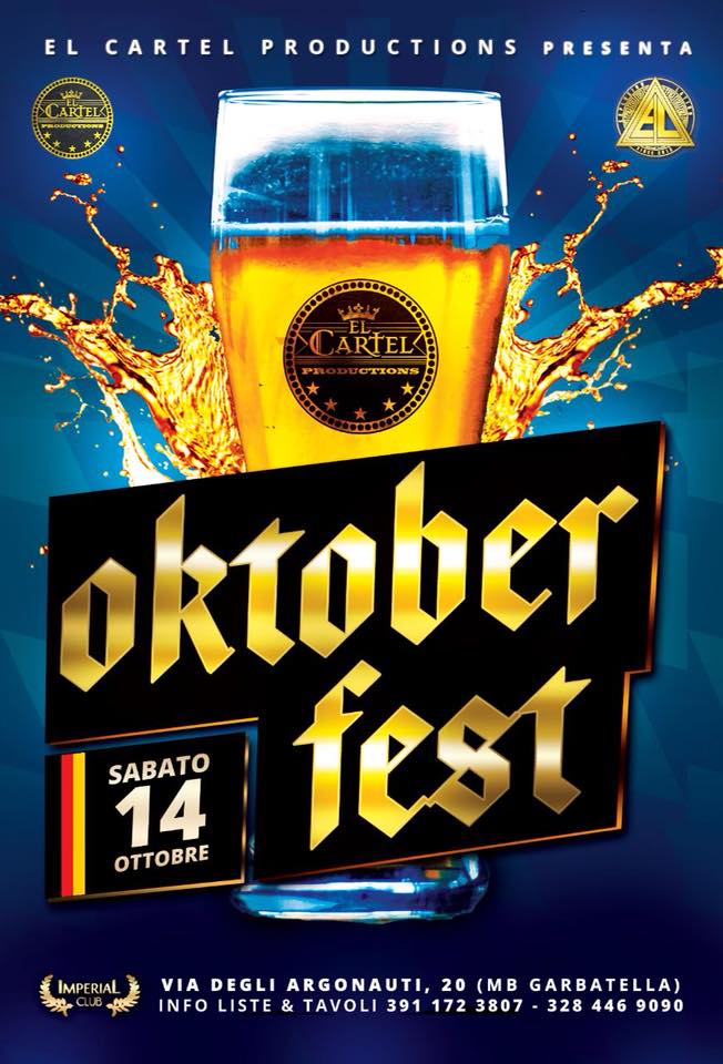 ●EL Cartel Presenta●oktoberfest●reggaetonsalsabachatamerenguehouse ●