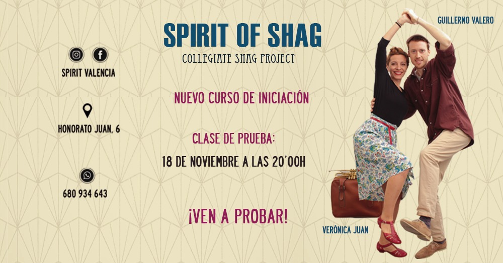 Spirit Of Shag: ¡Nuevo curso de iniciación!