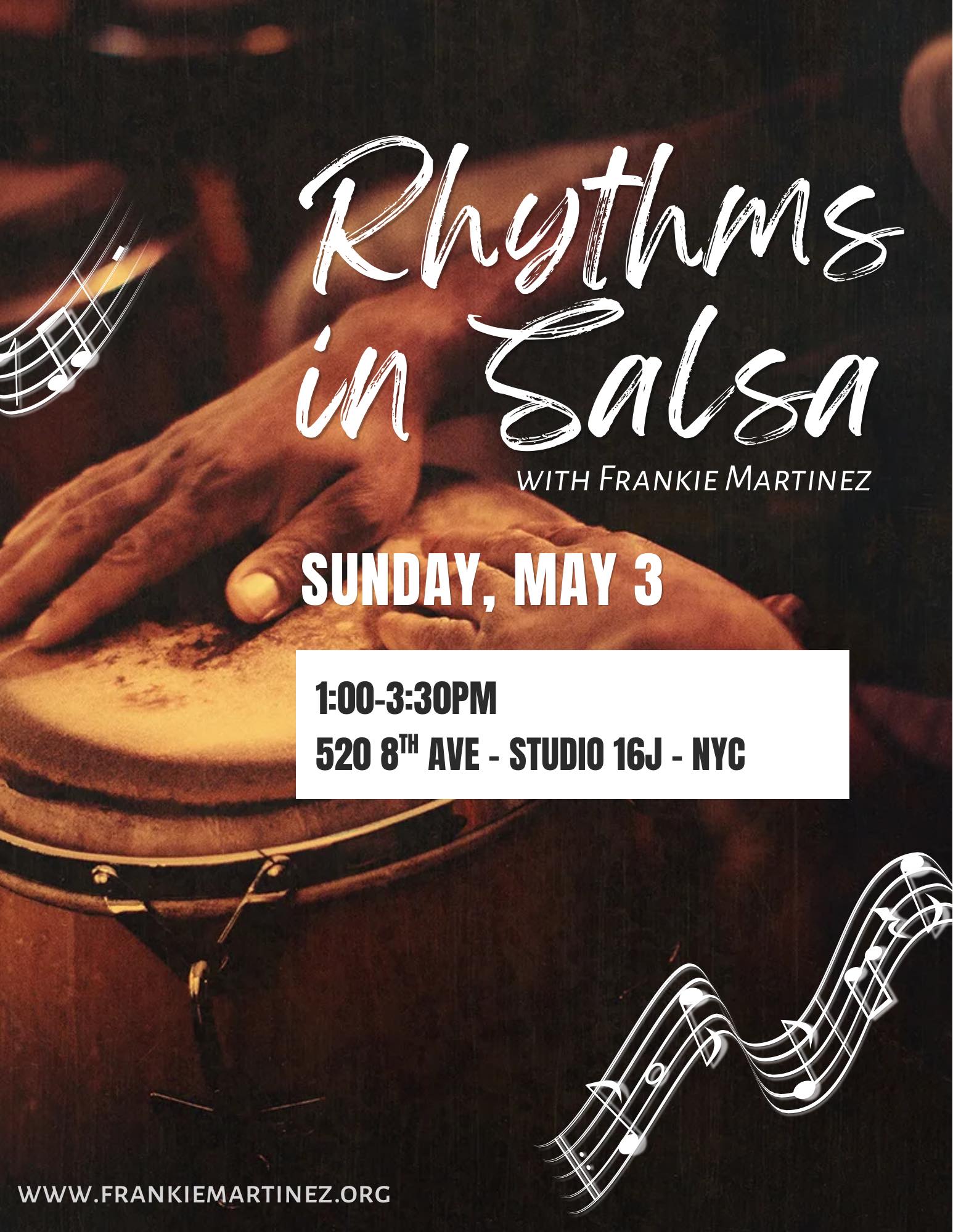 Rhythms In Salsa Workshop