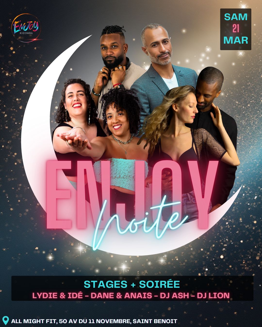 ENJOY NOITE - POITIERS - SAMEDI 21 MARS