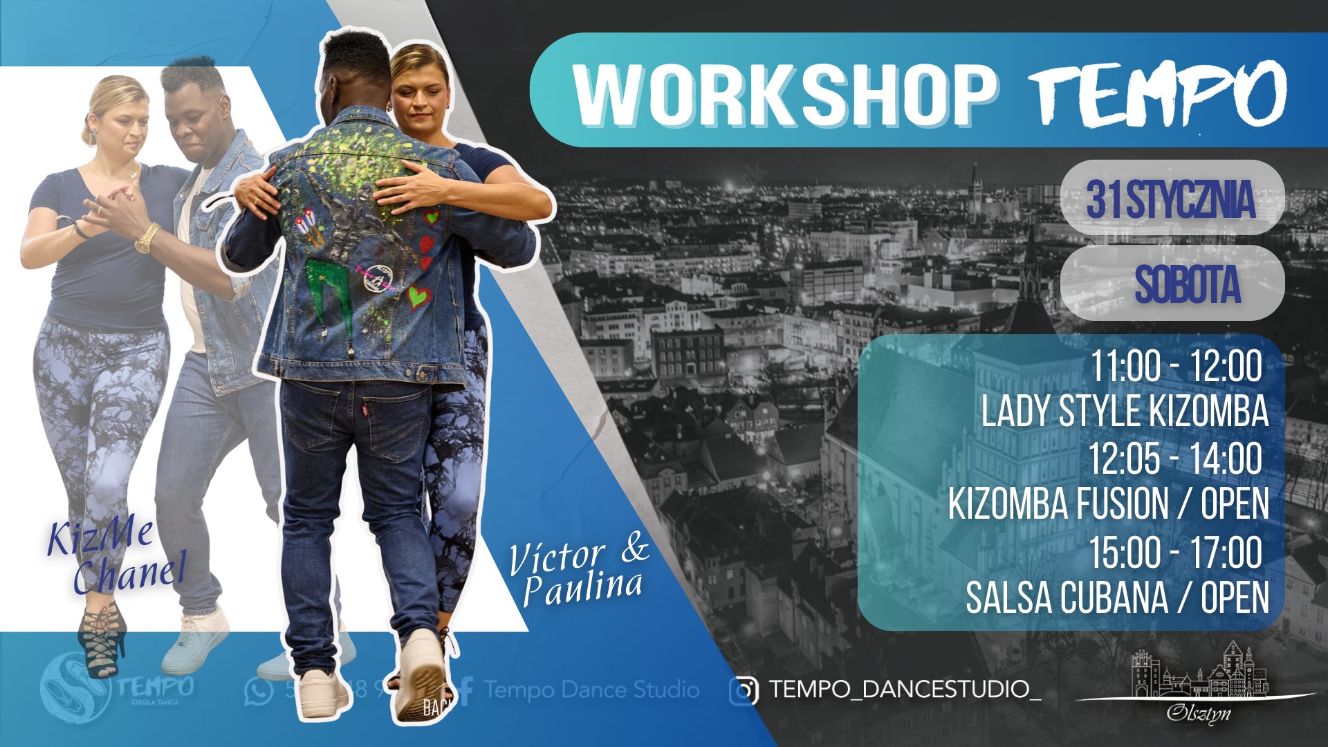 Kizomba i Cuban Salsa - WorkShop Tempo