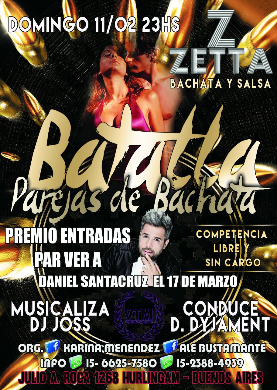 ZETTA Domingo Competencia Prejas de Bachata