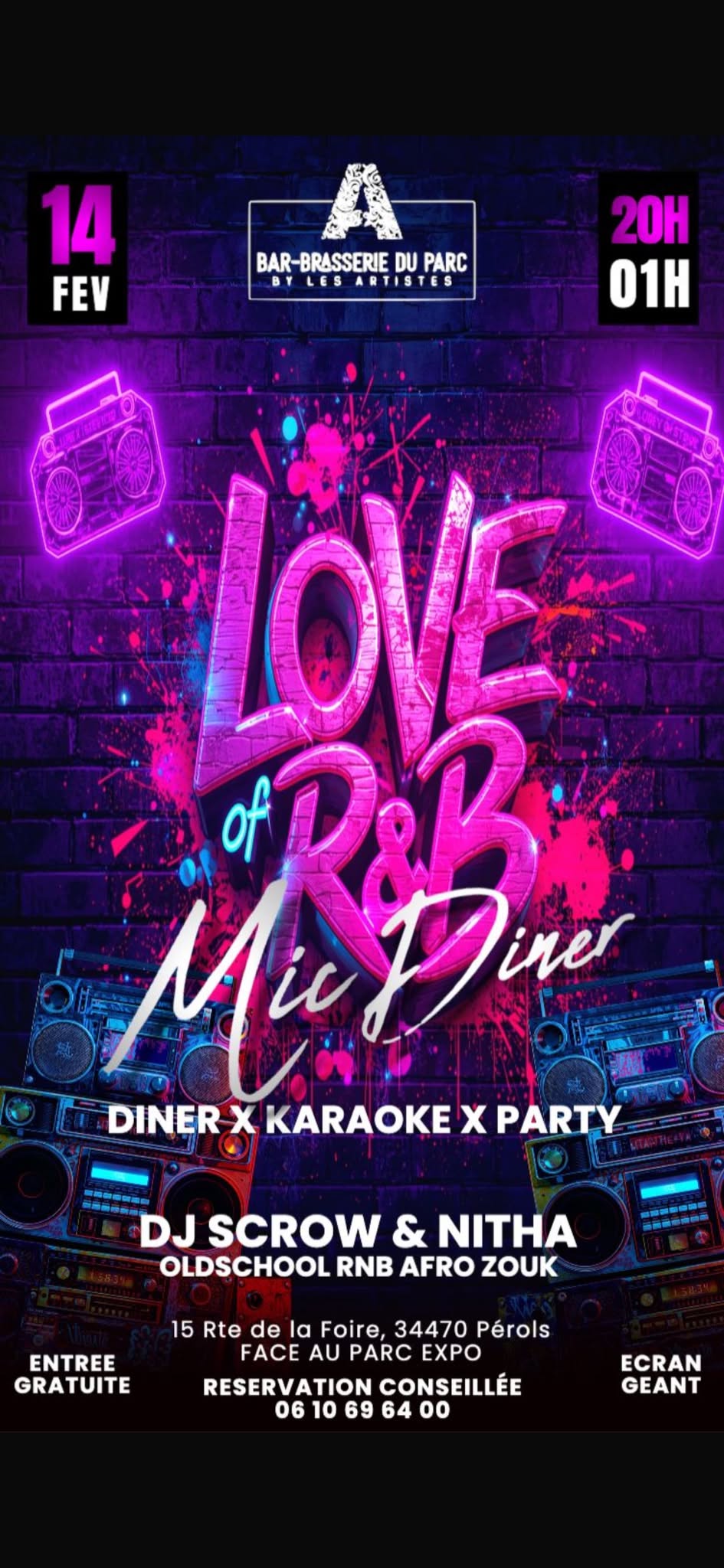 Mc Dîner Saint ou sans Valentin 💌
