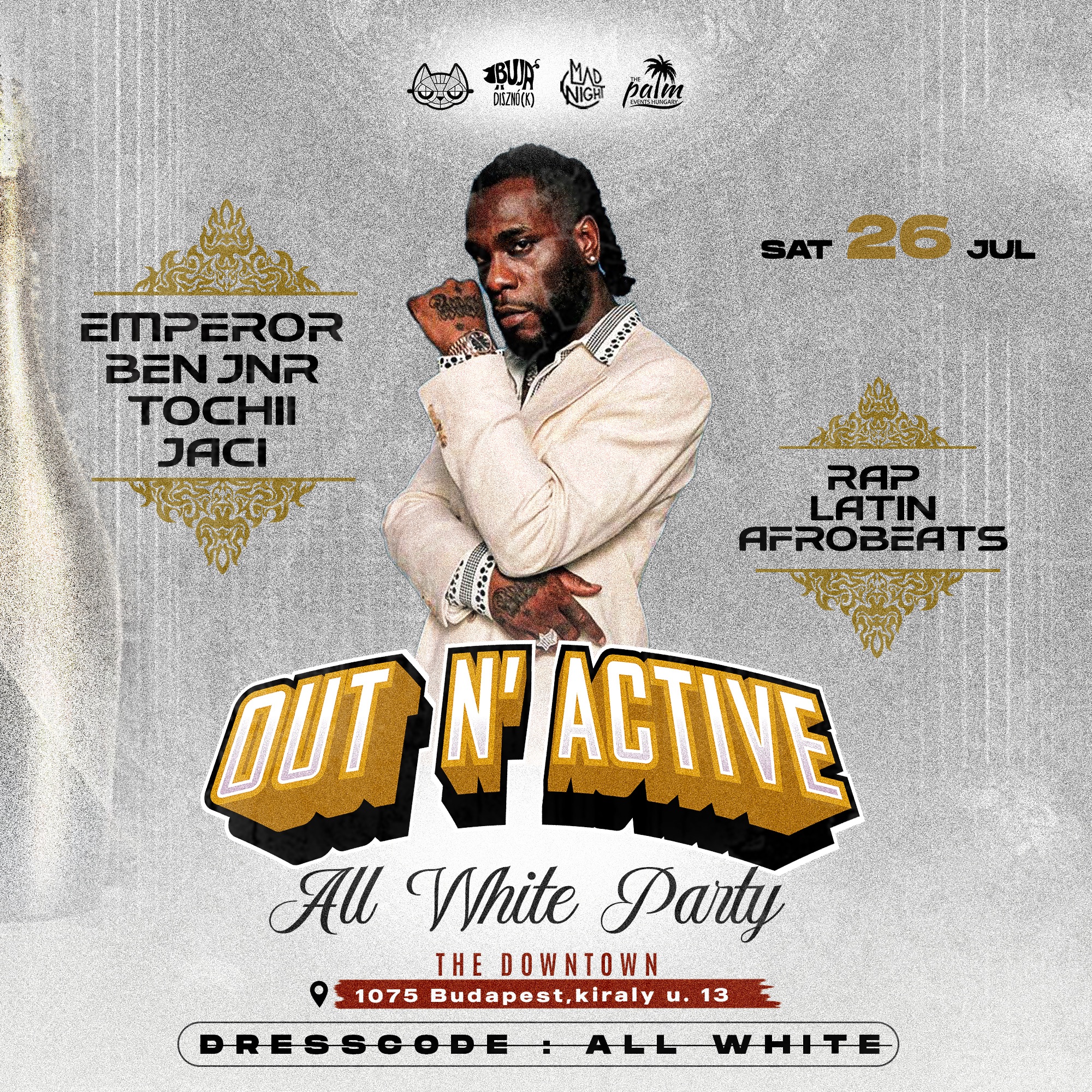 OUT N’ ACTIVE (ALL WHITE PARTY)