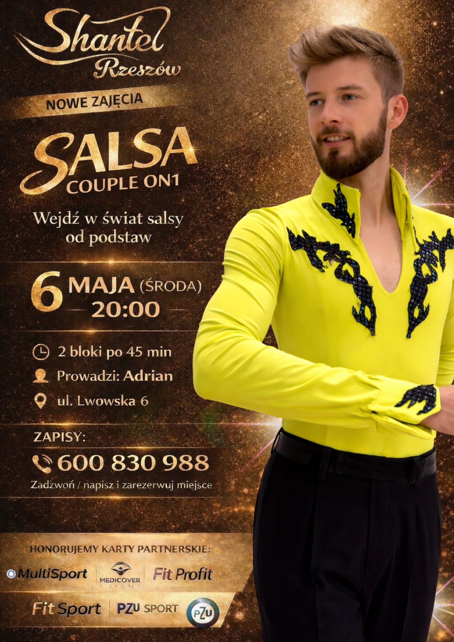 SALSA - 🔥 NOWE ZAJĘCIA SHANTEL RZESZÓW 🔥