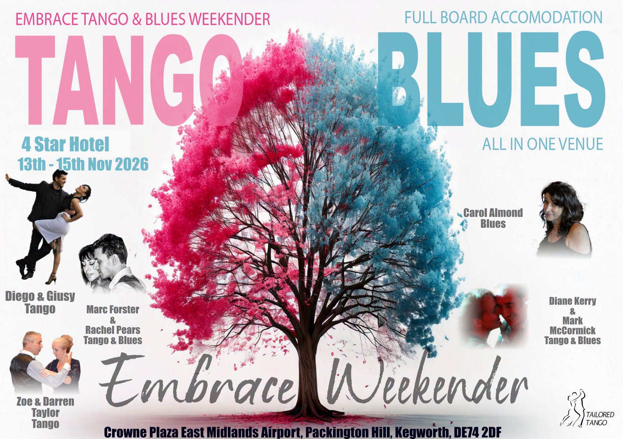 Embrace Alternative Tango & Blues weekender