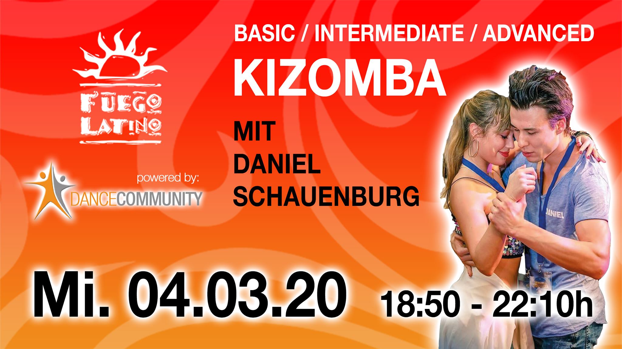 Kizomba-Kurse in Offenburg - Alle Level mit Daniel Schauenburg
