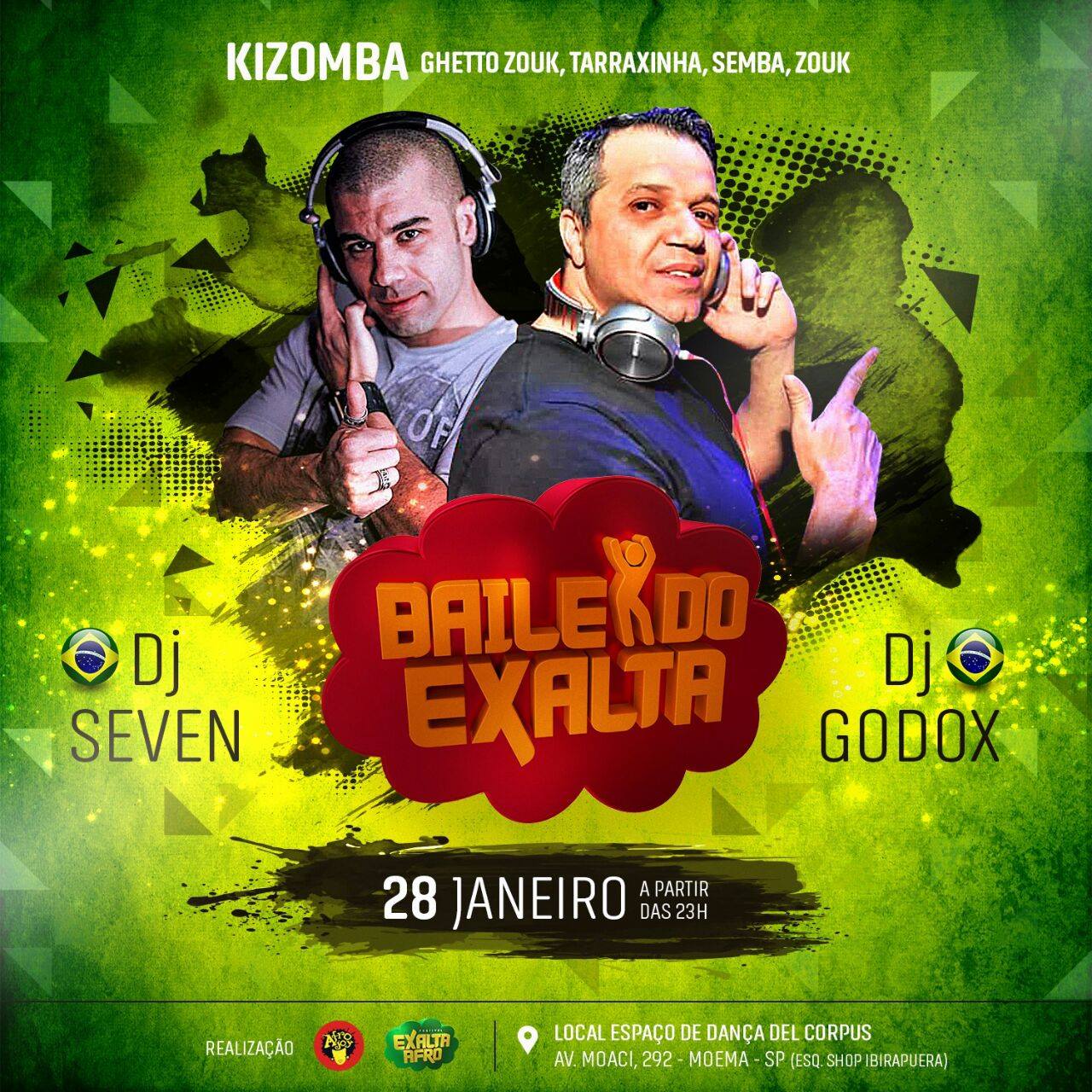♚ Baile do Exalta SÁB. 28 JAN na DEL Corpus