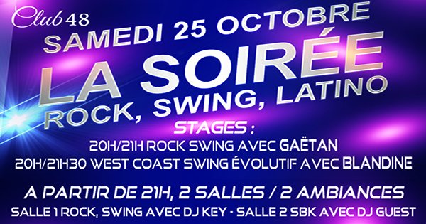 LA SOIREE Rock, Swing, Latino