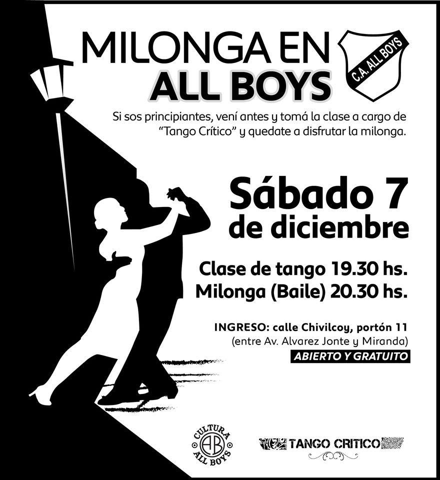 Tango en All Boys